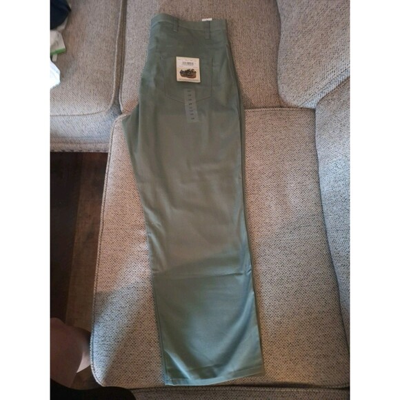 WorkHorse by Executive Apparel Mens Work‎ Pants Size 46L Light Green New - Picture 6 of 8